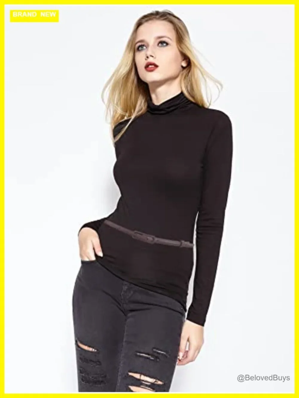 Skinny Faux Leather Belt for Women, Waist Belt with Buckle for Jeans, Dresses,